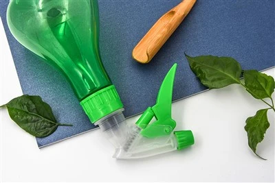 벌크 28/410 잠금 장치가있는 트리거 스프레이어, 흰색 라벨 준비